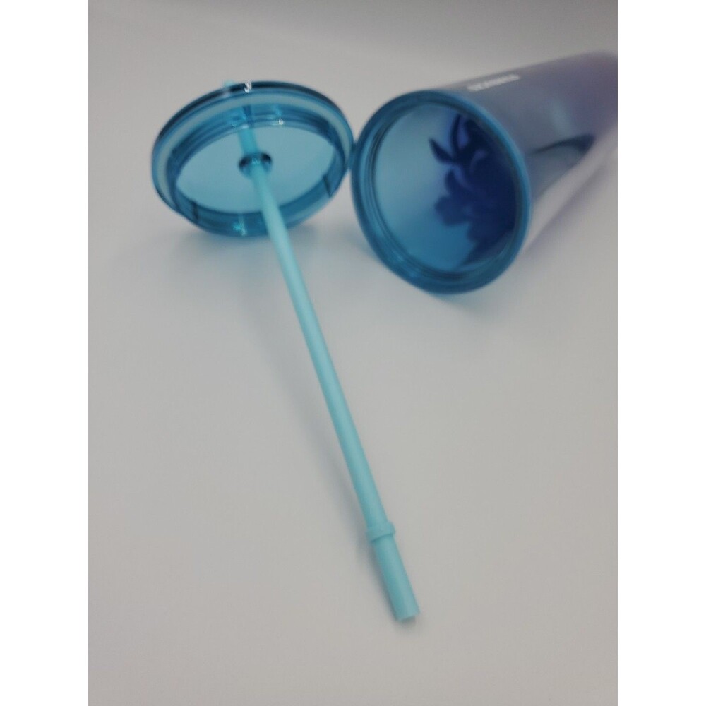 Starbucks 2023 Gradient Purple Blue Iris  Cup Tumbler 24oz Target Exclusive NEW - Picture 6 of 7